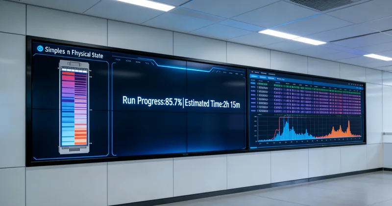 专业基因测序实验室内部工作场景