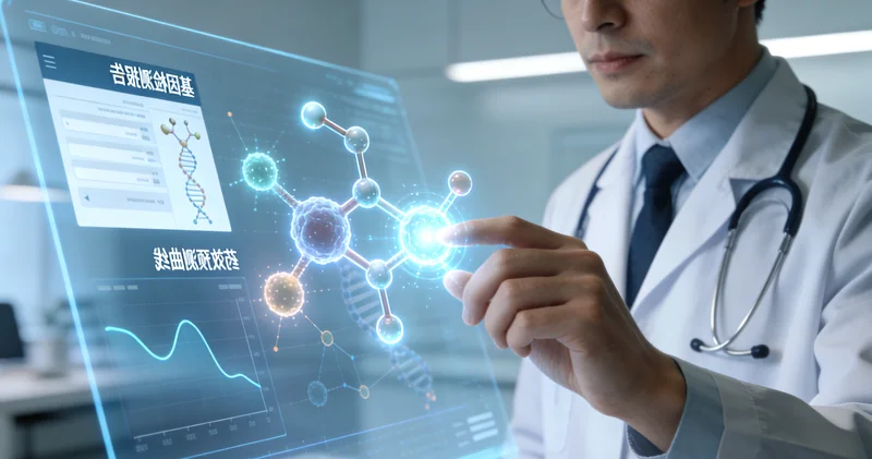 驻马店医生向患者解释BRAF基