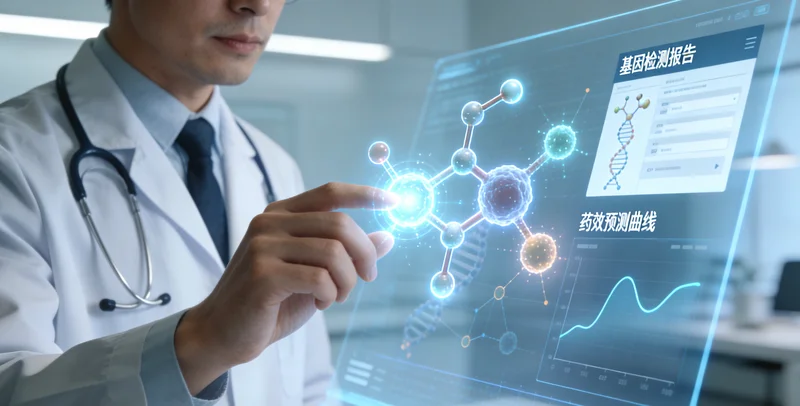 额济纳肺癌基因检测科学原理示意