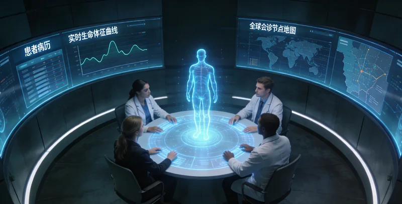 科左中旗牧民因头痛就医咨询场景