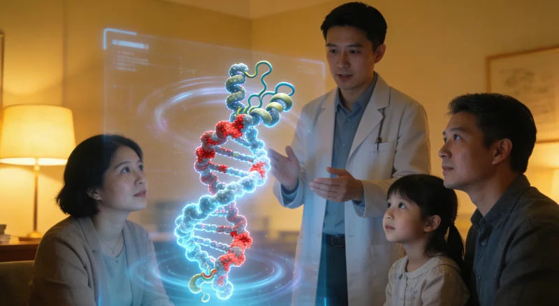 亳州垂体瘤遗传咨询家庭谈话示意