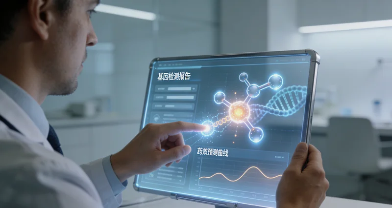 建瓯医生向患者解读基因检测报告