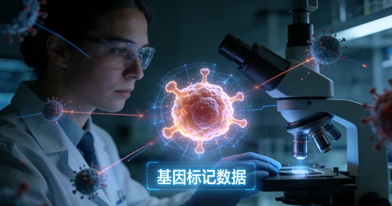 腾冲肠癌基因检测科学原理示意图