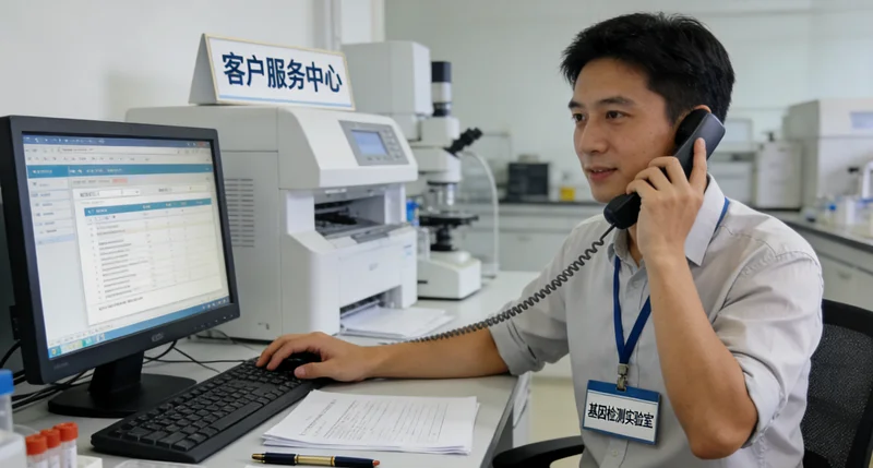 乌后旗居民通过远程视频进行遗传