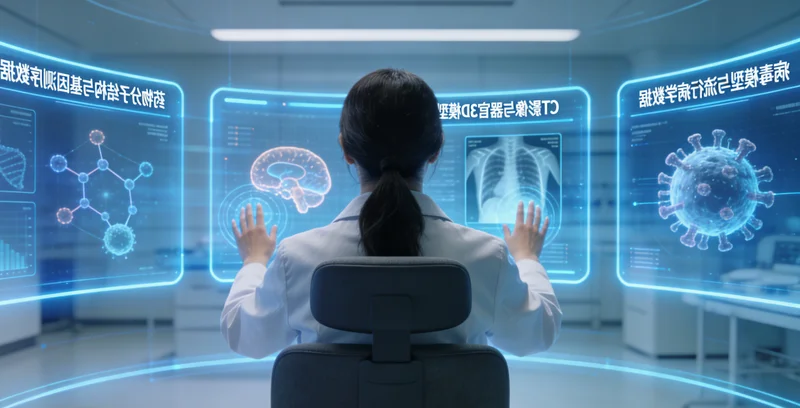 驻马店胶质瘤患者查看MRI与基