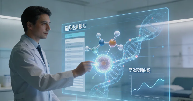 格尔木医生与患者家属沟通基因检