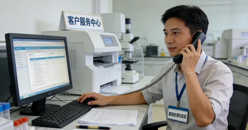 泰安市民在本地机构进行遗传咨询