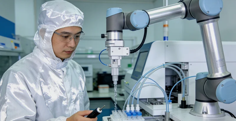 枣庄携带者进行定期肠镜筛查示意