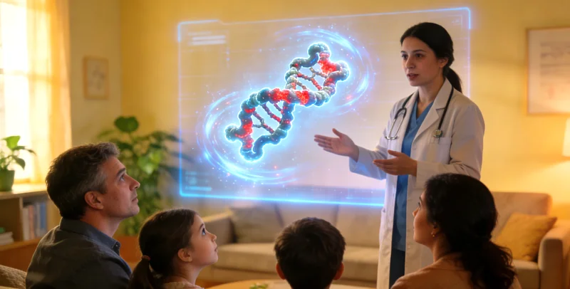 宝鸡遗传咨询门诊医生与患者沟通