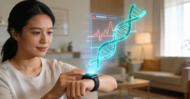 威海市民进行无创基因检测采样