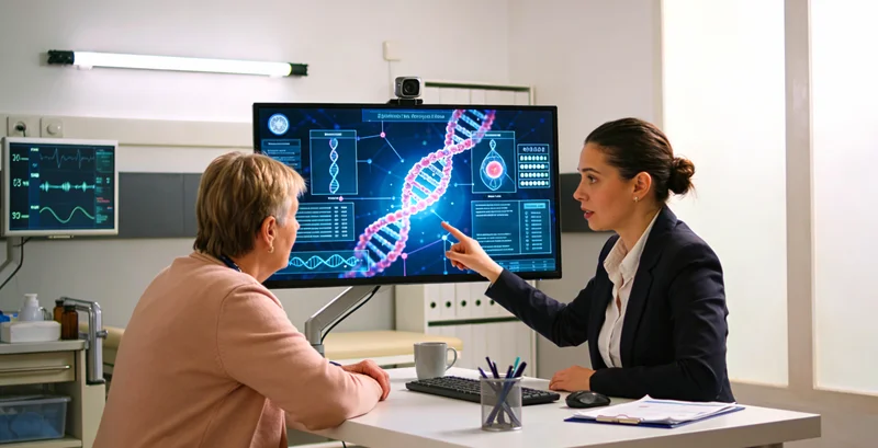 简阳遗传咨询师解读基因报告场景