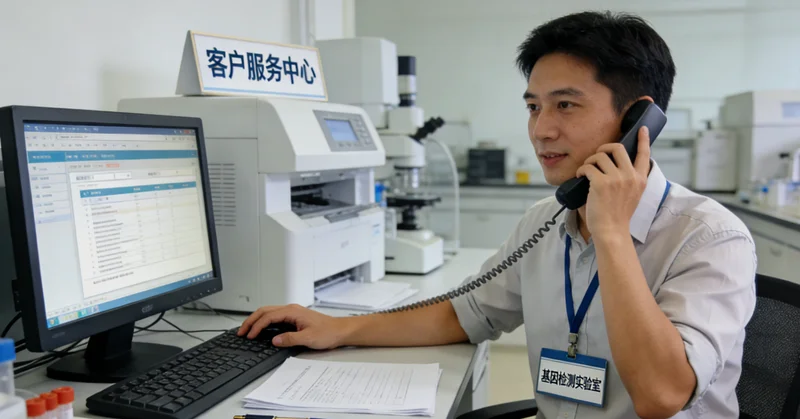 察右后旗遗传咨询医生与患者沟通