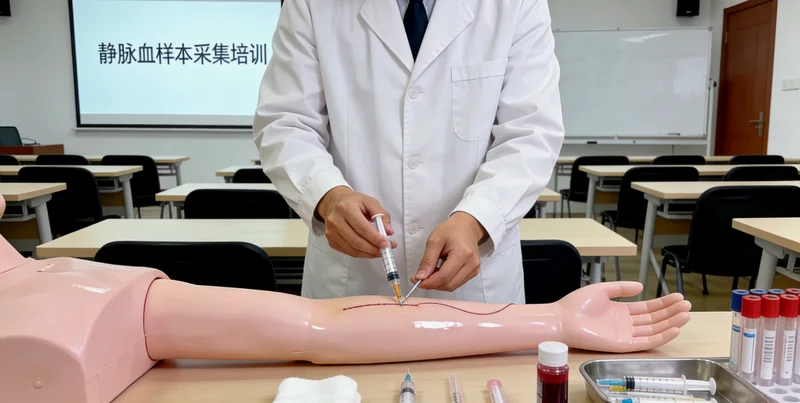 衢州医院护士为患者采集基因检测