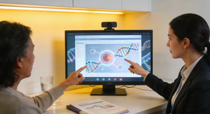 兴城遗传咨询医生与家庭沟通场景