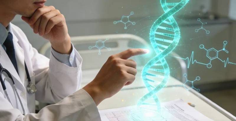 蒙自遗传咨询师向家庭解读基因检