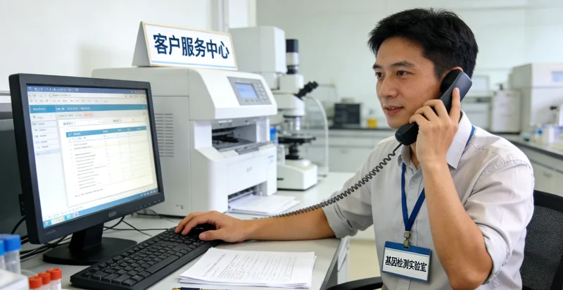 广汉遗传咨询师向家庭解读基因检