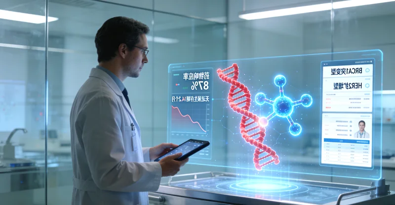 贺州肿瘤基因检测原理示意图展示