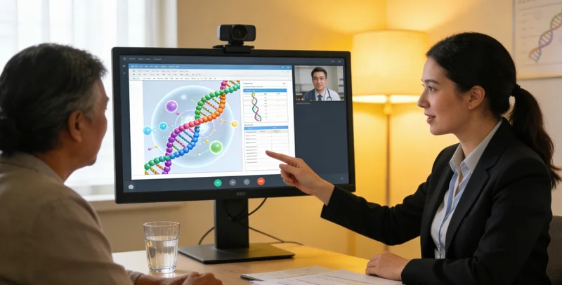 武穴家庭进行健康与遗传问题沟通