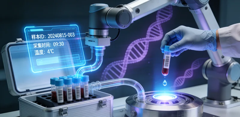 阿克苏护士采集血液样本做基因检