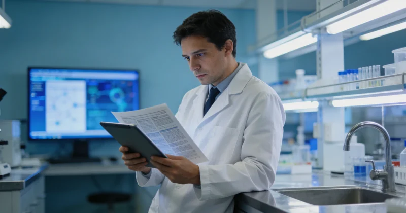 永济合作实验室基因测序仪工作场