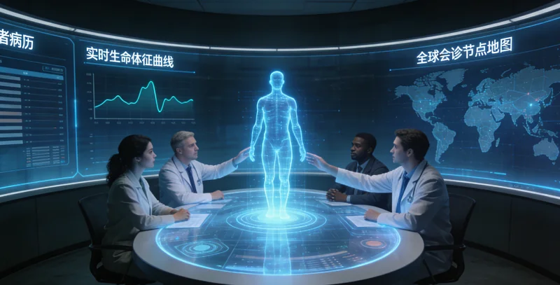 大兴安岭医院医生与患者讨论基因