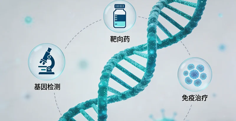 克州肠癌精准医疗概念图