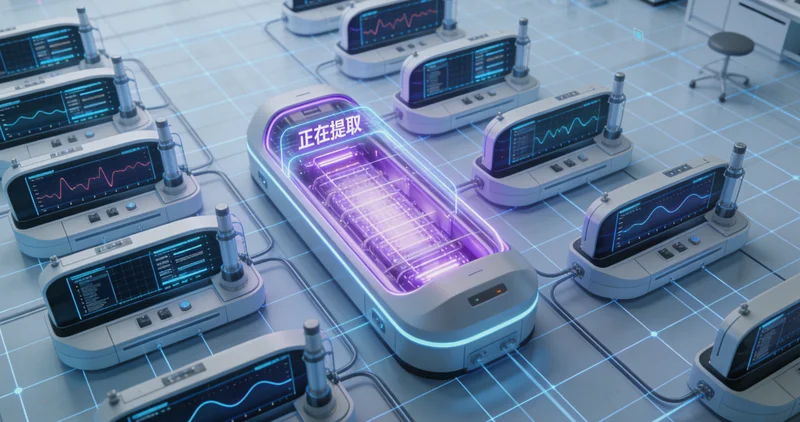 乌中旗护士进行静脉血采样用于基