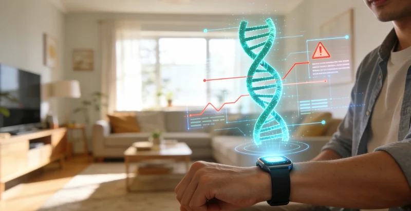 商洛基因检测医生与家庭咨询场景