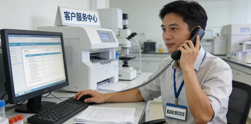 新民患者与遗传咨询师解读基因报