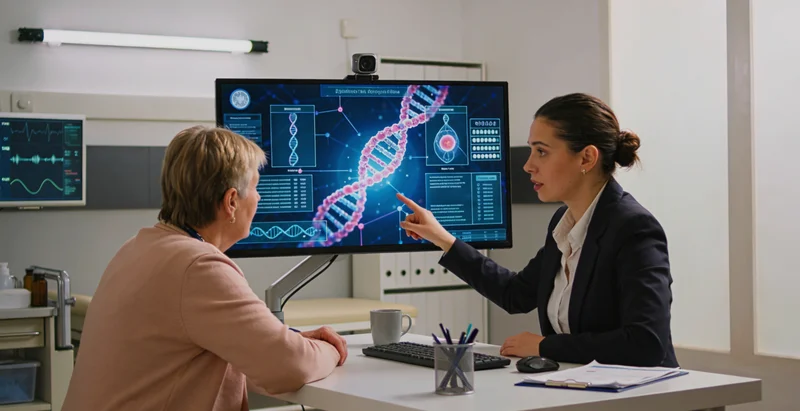 武夷山遗传咨询师为家庭解读基因