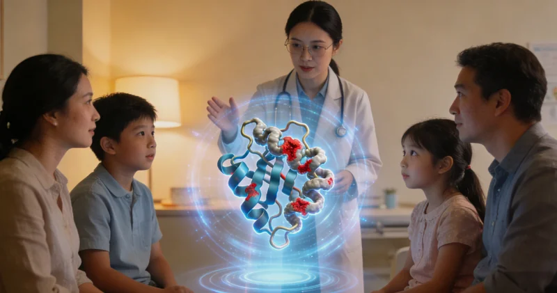 阿图什女性在诊室与医生进行遗传