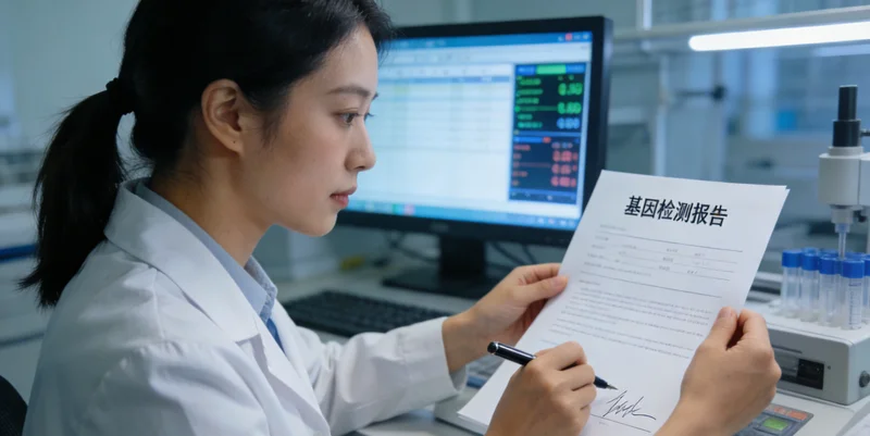 温州家庭进行遗传咨询沟通场景