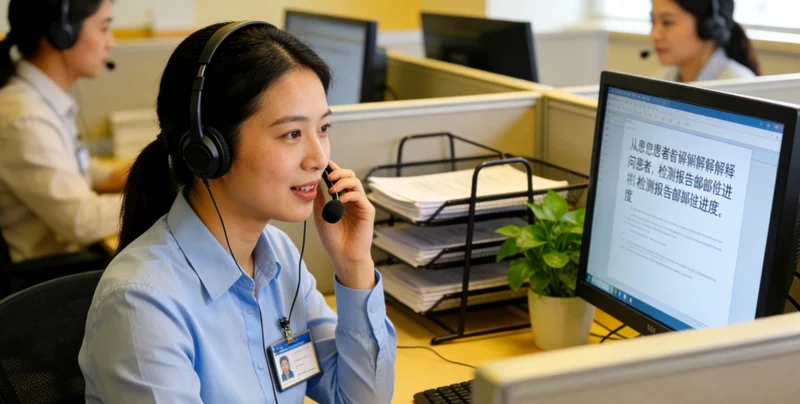 胶州医生解读基因检测报告场景