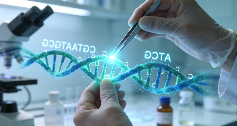 平湖医生向患者讲解肺癌基因检测
