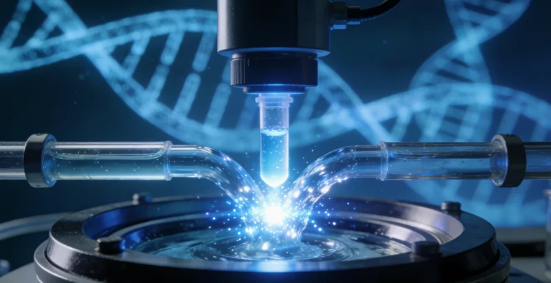 乌海医院基因检测采样抽血过程