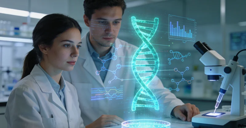 汉川家庭查看基因检测报告并讨论