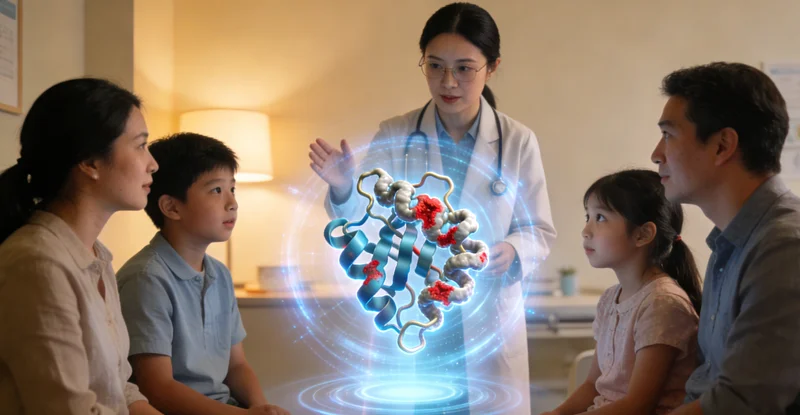 遵义遗传咨询师与女士沟通基因检