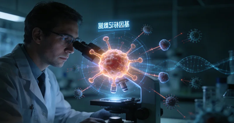 复杂的基因检测报告数据图表