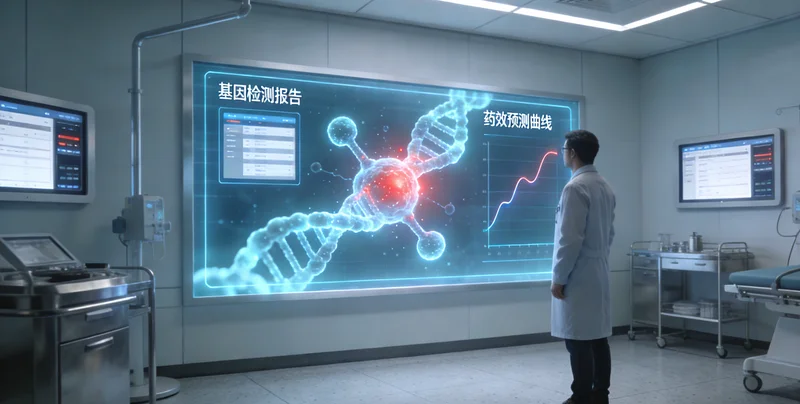 三亚医生为患者解读肠癌基因检测