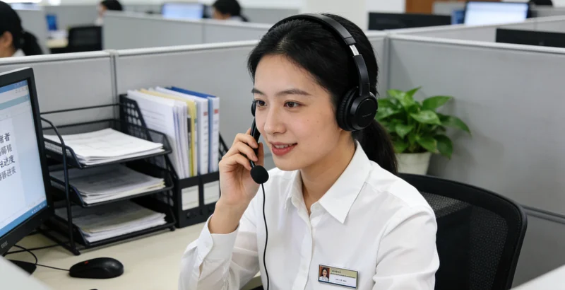 医生与患者共同查看基因检测报告