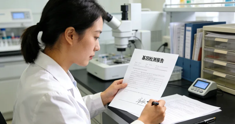 上海实验室基因检测报告解读分析