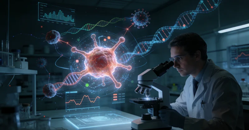 扬中肺癌靶向治疗原理示意