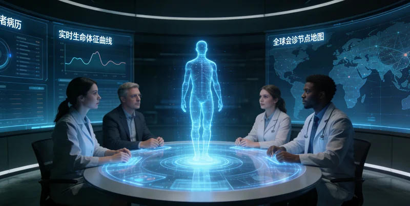 华蓥患者家庭与医生共同查看检测