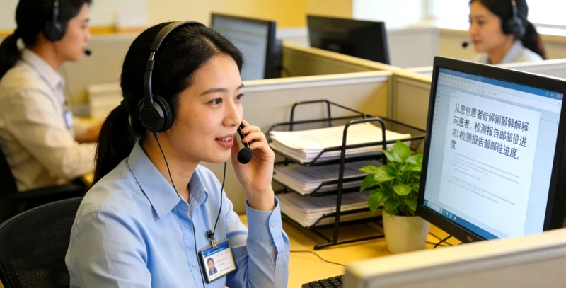 察右前旗遗传咨询师为家庭解读基