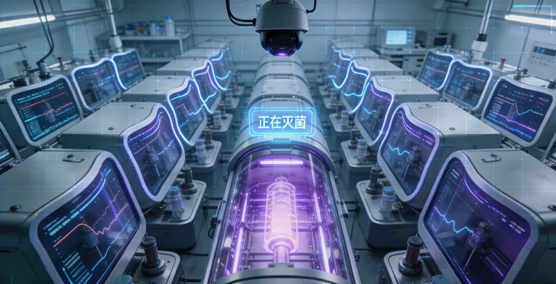 简阳基因检测实验室测序工作场景