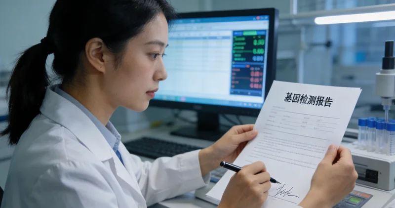 铁门关基因检测报告专业解读场景