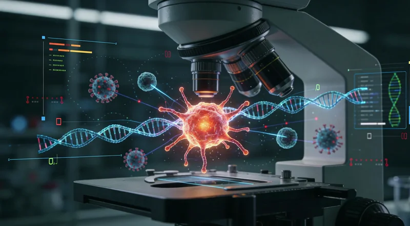 阿旗肠癌基因检测样本病理切片