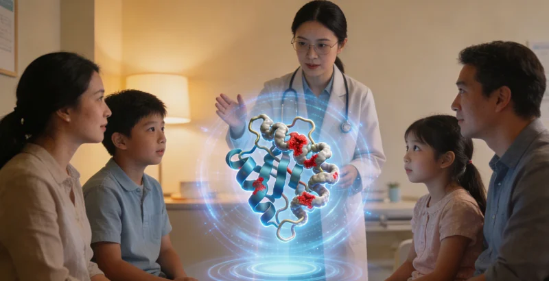 洛阳遗传咨询门诊医生与患者面对