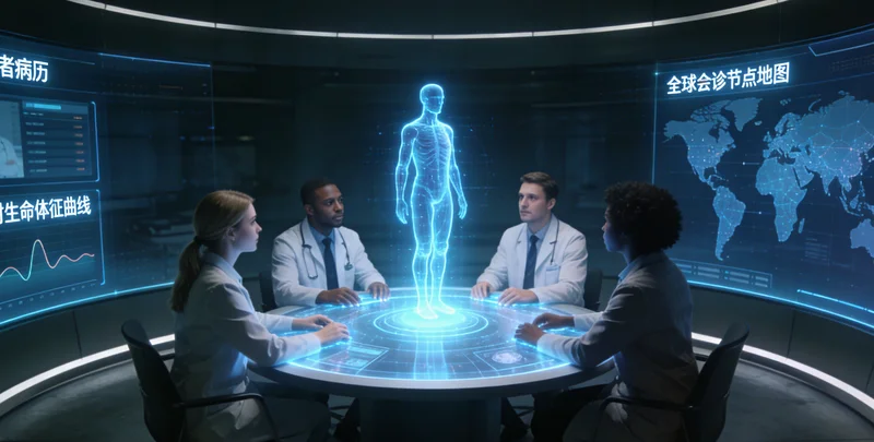 襄阳肿瘤科医生与患者家属沟通治