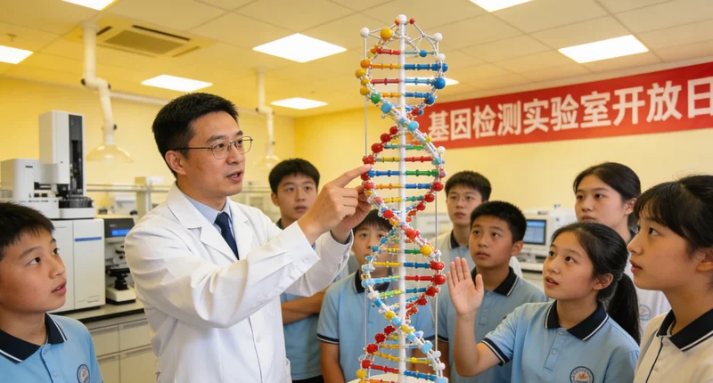 霍州基因检测科普-DNA结构示